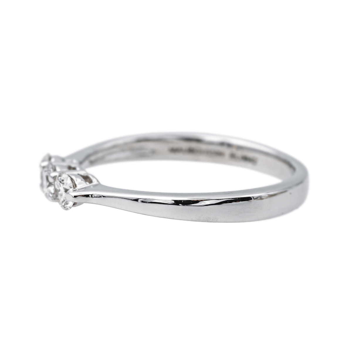 Bague Alliance MAUBOUSSIN "L'alliance du Nouveau Monde" en or blanc et diamants - Castafiore