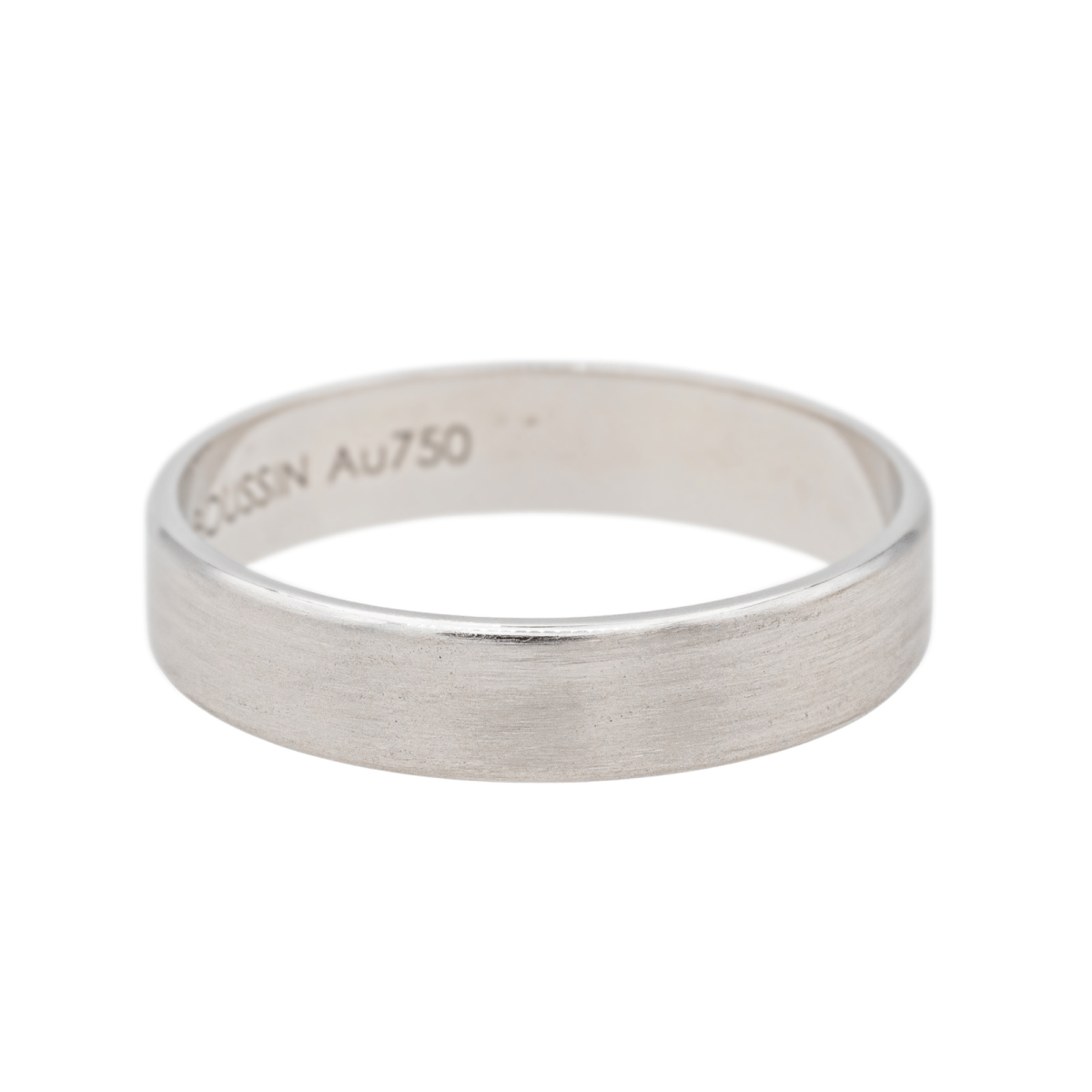 Bague Alliance MAUBOUSSIN "Ruban du bonheur mon amour" en or blanc - Castafiore