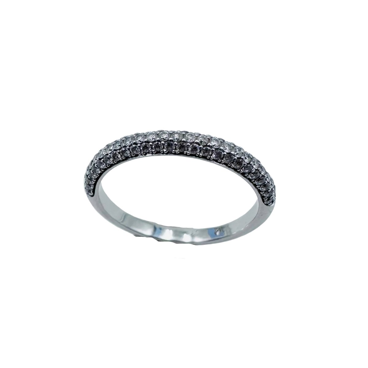 Bague Alliance MESSIKA "Joy" en or blanc et diamants - Castafiore