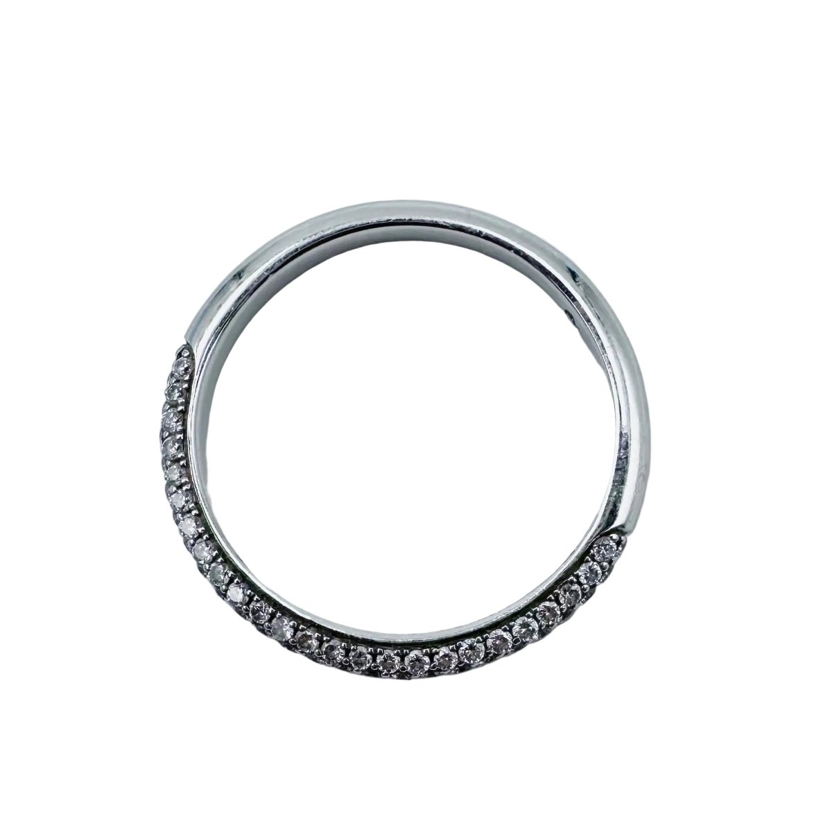Bague Alliance MESSIKA "Joy" en or blanc et diamants - Castafiore