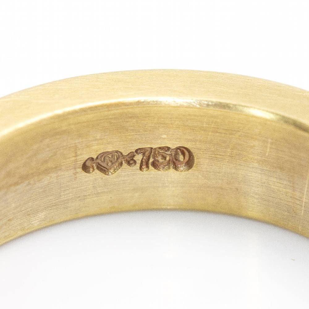 Bague Alliance NIESSING en or jaune et diamant - Castafiore