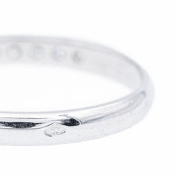 Bague Alliance Or blanc Diamant - Castafiore