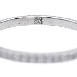 Bague Alliance Or blanc Diamant - Castafiore