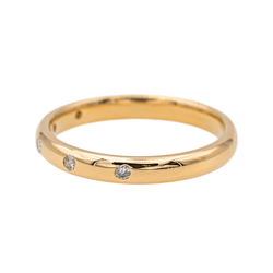 Bague Alliance Or jaune Diamant - Castafiore