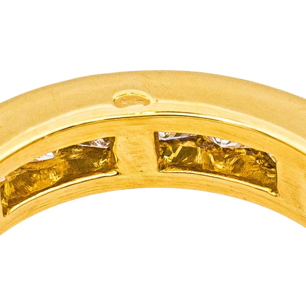 Bague Alliance Or jaune Diamant - Castafiore