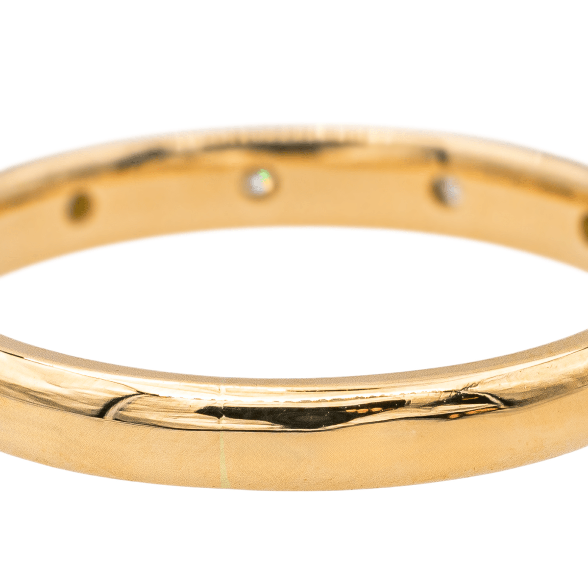 Bague Alliance Or jaune Diamant - Castafiore