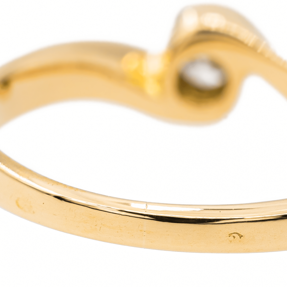 Bague Alliance Or jaune Diamant - Castafiore
