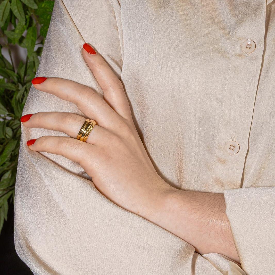 Bague Alliance PIAGET "Possession" en or jaune - Castafiore