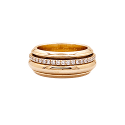 Bague Alliance PIAGET "Possession" en or rose et diamants - Castafiore