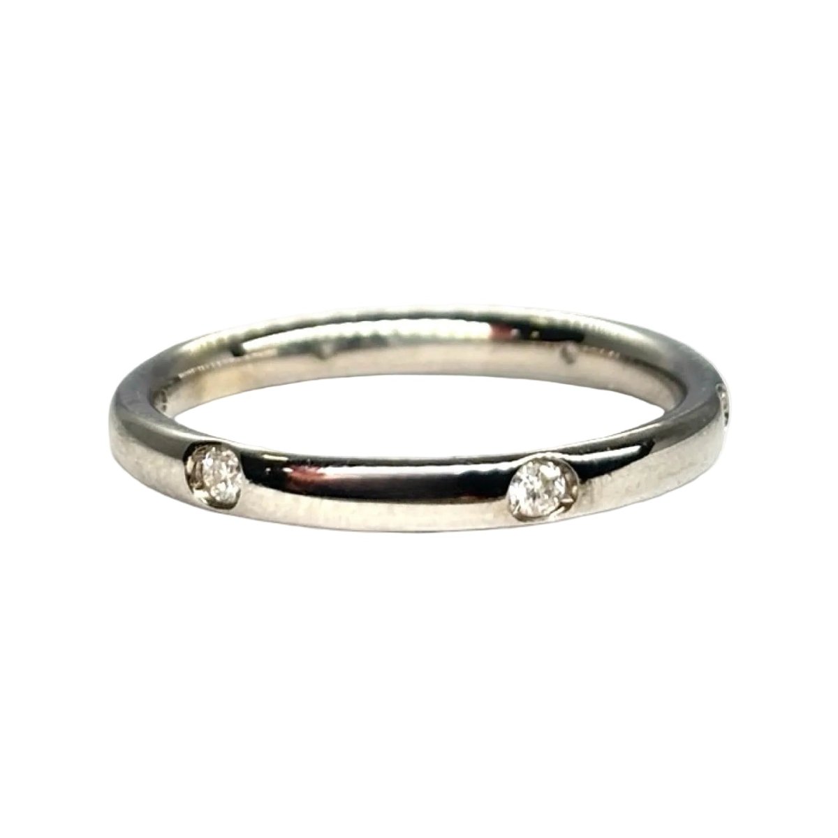 Bague Alliance POMELLATO "Lucciole" en or blanc et diamants - Castafiore