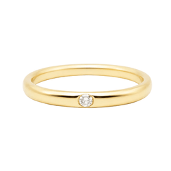 Bague Alliance POMELLATO "Lucciole" en or jaune et diamant - Castafiore