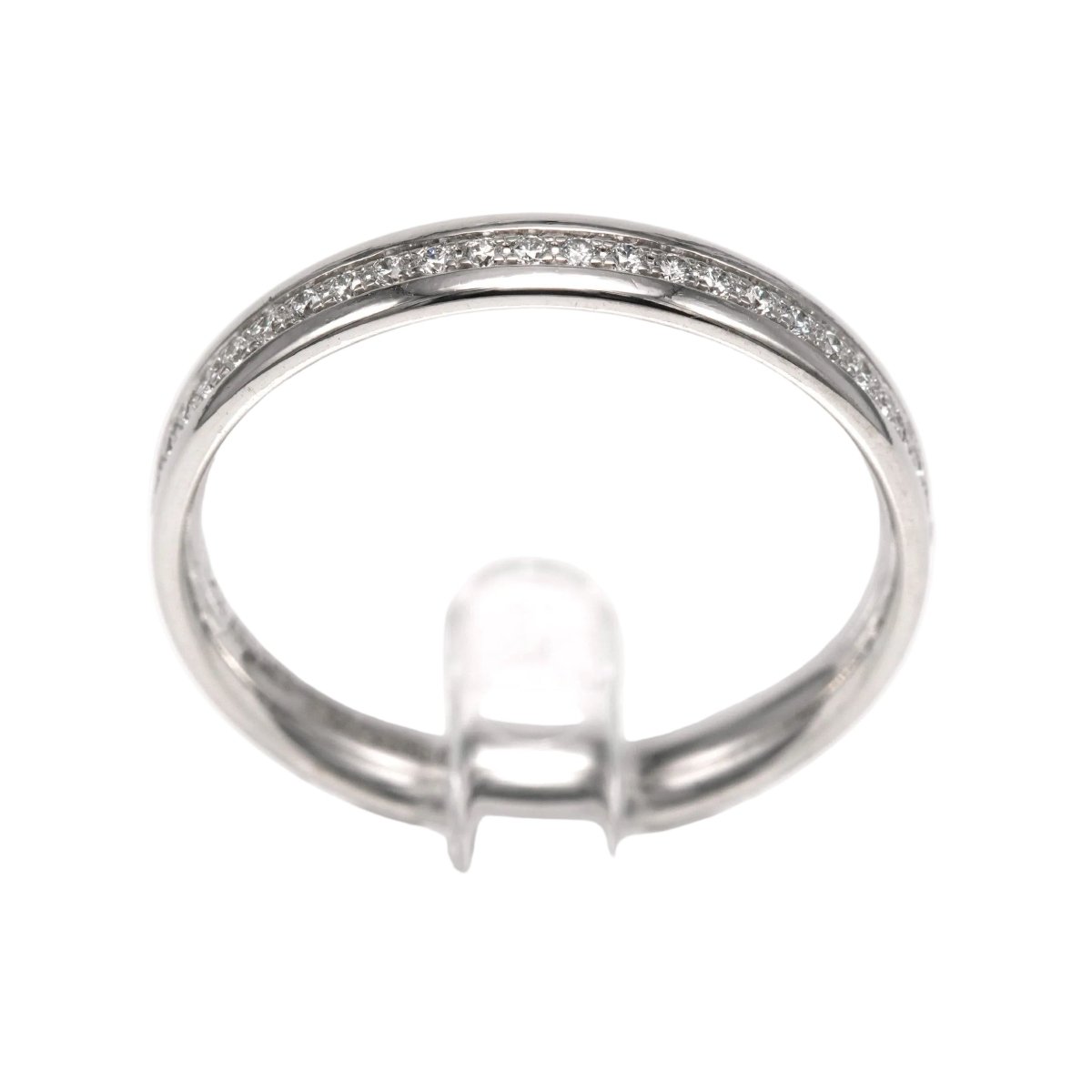 Bague Alliance TIFFANY & CO. en or blanc et diamants - Castafiore