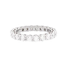 Bague Alliance TIFFANY & CO. "Forever" en platine et diamants - Castafiore