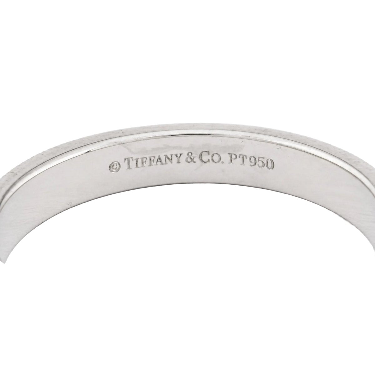 Bague Alliance TIFFANY & CO. "Together" en platine - Castafiore
