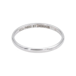 Bague Alliance VAN CLEEF & ARPELS "Toujours" en platine - Castafiore