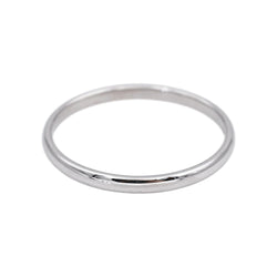 Bague Alliance VAN CLEEF & ARPELS "Toujours" en platine - Castafiore