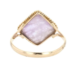 Bague ancienne améthyste et or - Castafiore