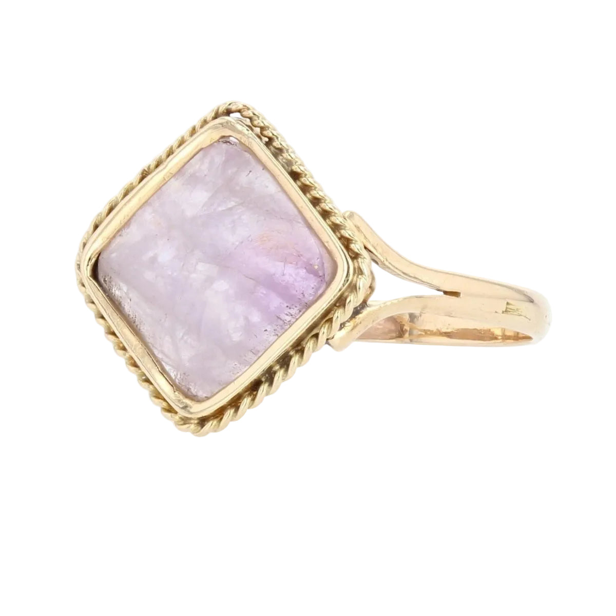 Bague ancienne améthyste et or - Castafiore
