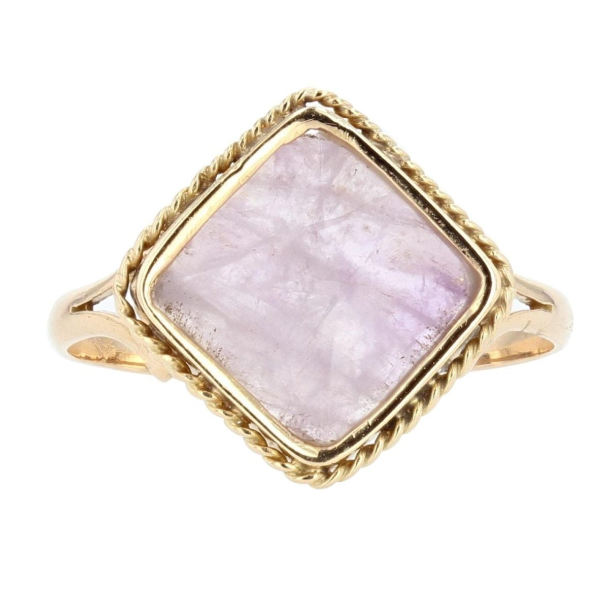 Bague ancienne améthyste et or - Castafiore