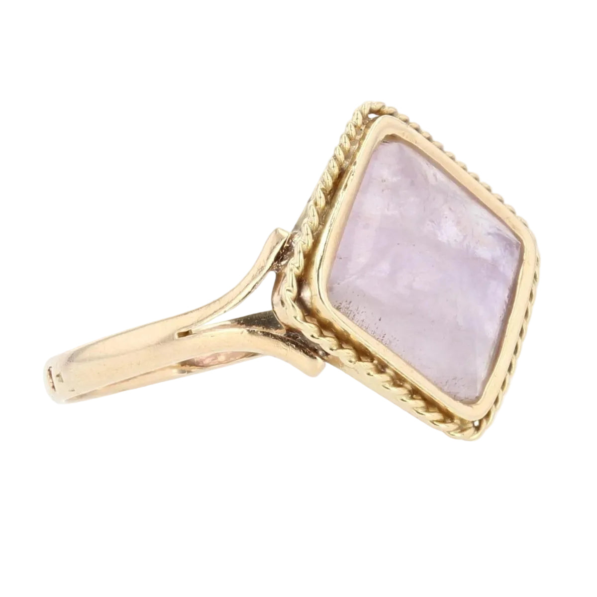 Bague ancienne améthyste et or - Castafiore