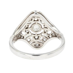 Bague ancienne diamants - Castafiore