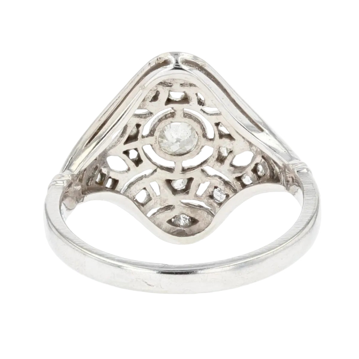 Bague ancienne diamants - Castafiore