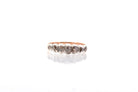 Bague ancienne diamants en or 18k - Castafiore