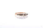 Bague ancienne diamants en or 18k - Castafiore