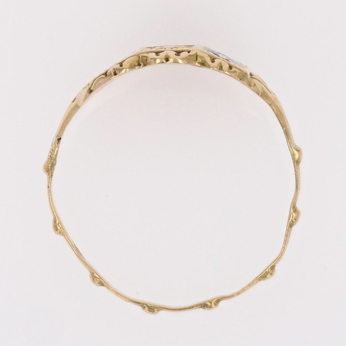 Bague ANCIENNE Foi en or jaune - Castafiore