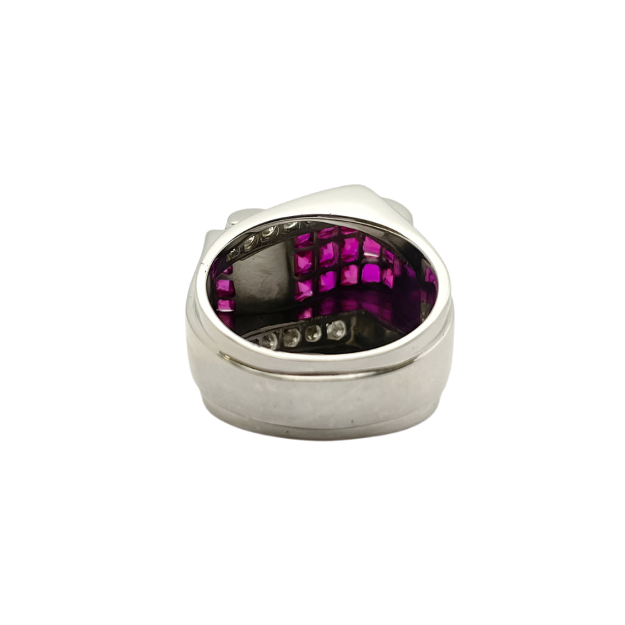 Bague Anello en or blanc et diamants - Castafiore