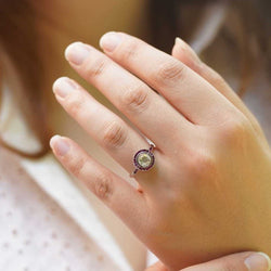 Bague Art Déco 1930 diamants en platine - Castafiore