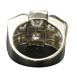 Bague art déco diamants platine - Castafiore