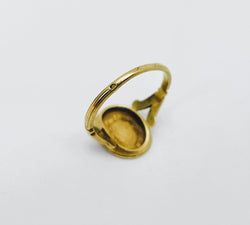 Bague AUGIS diamant rubis en or jaune - Castafiore