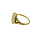 Bague AUGIS en or jaune, rubis et diamant - Castafiore