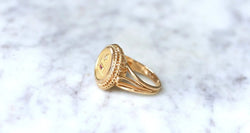 Bague Augis Vintage Or Jaune et Diamant T54 - Castafiore