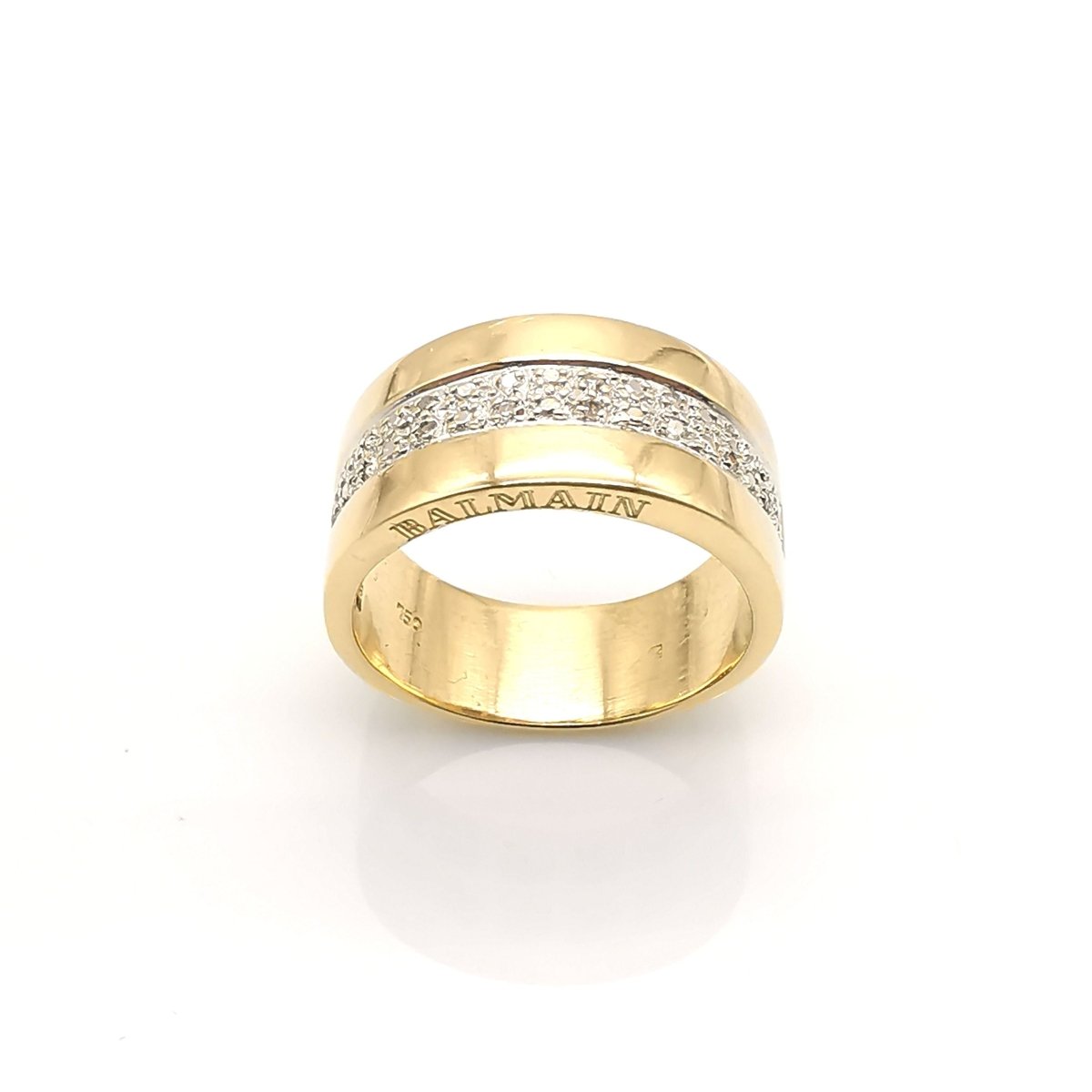 Bague BALMAIN en or et diamant - Castafiore