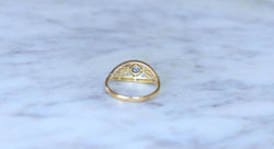 Bague Bandeau Art Déco Diamants - Castafiore