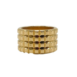 Bague Bandeau BOUCHERON "Clou de Paris" en or jaune - Castafiore