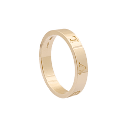 Bague Bandeau BUGARI "B.ZERO 1" en or rose - Castafiore