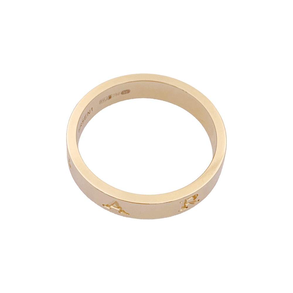 Bague Bandeau BUGARI "B.ZERO 1" en or rose - Castafiore