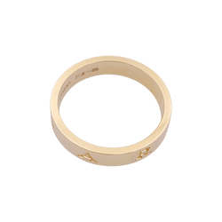 Bague Bandeau BUGARI "B.ZERO 1" en or rose - Castafiore