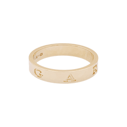 Bague Bandeau BUGARI "B.ZERO 1" en or rose - Castafiore