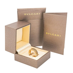 Bague Bandeau BULGARI "B.Zéro 1 Rock" en or rose - Castafiore