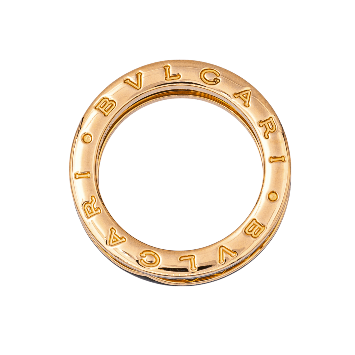 Bague Bandeau BULGARI "B.Zéro 1 Rock" en or rose - Castafiore