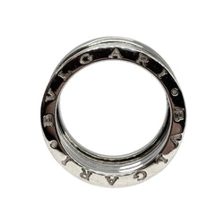 Bague Bandeau BULGARI "B.Zéro" en or blanc - Castafiore