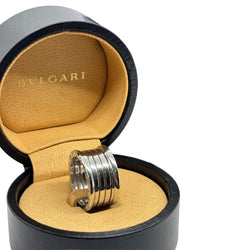 Bague Bandeau BULGARI "B.Zéro" en or blanc - Castafiore