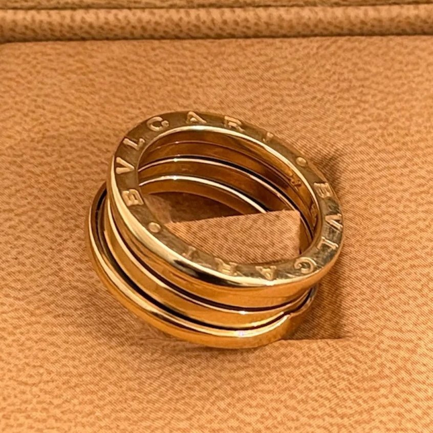 Bague Bandeau BULGARI "B.Zero1" en or - Castafiore