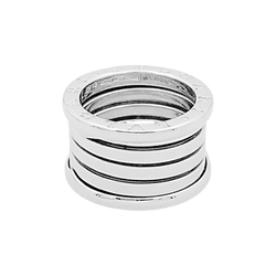 Bague Bandeau BULGARI "B.zero1" en or blanc - Castafiore