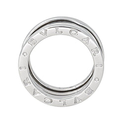 Bague Bandeau BULGARI "B.Zéro1" en or blanc - Castafiore