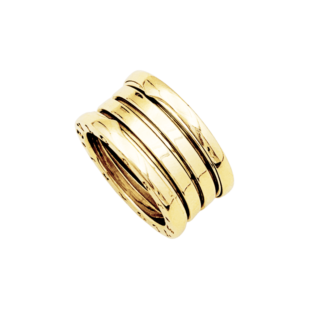 Bague Bandeau BULGARI "B.Zéro1" en or jaune - Castafiore